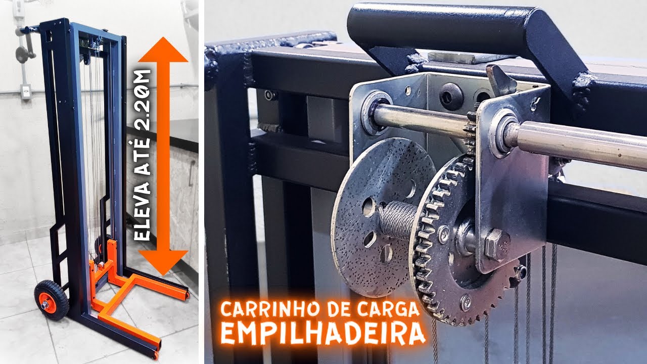 Como Fazer um Carrinho de Carga Empilhadeira | PDT