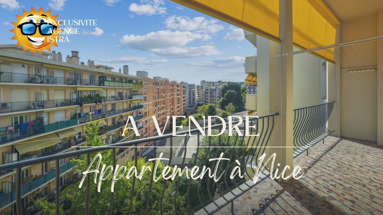 Appartement à vendre 3 Pièces terrasse Nice Baumettes