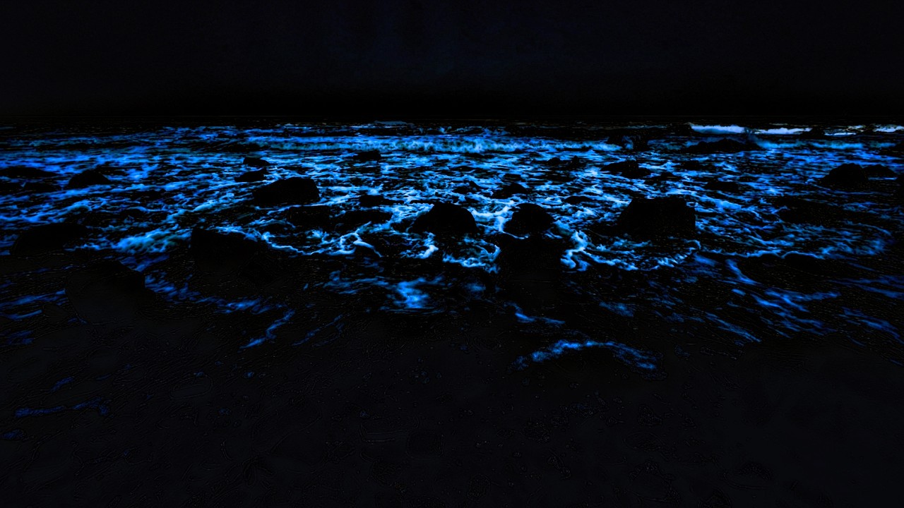 Deep Rumble Ocean Sounds at Night | Rough Waves for Focus & Sleep