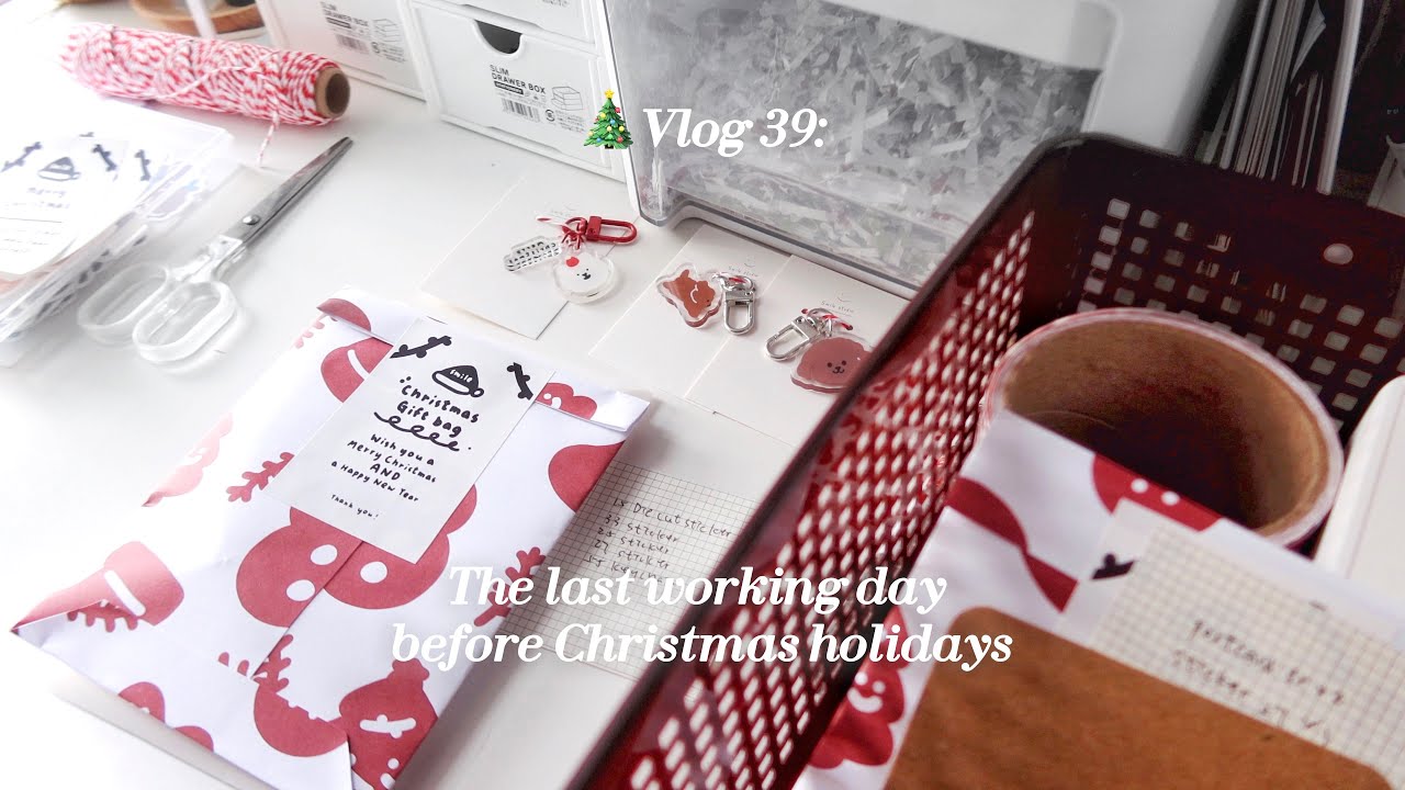 🎄VLOG 39 | Last working day before Christmas holidays | Packing orders | Orders packing day