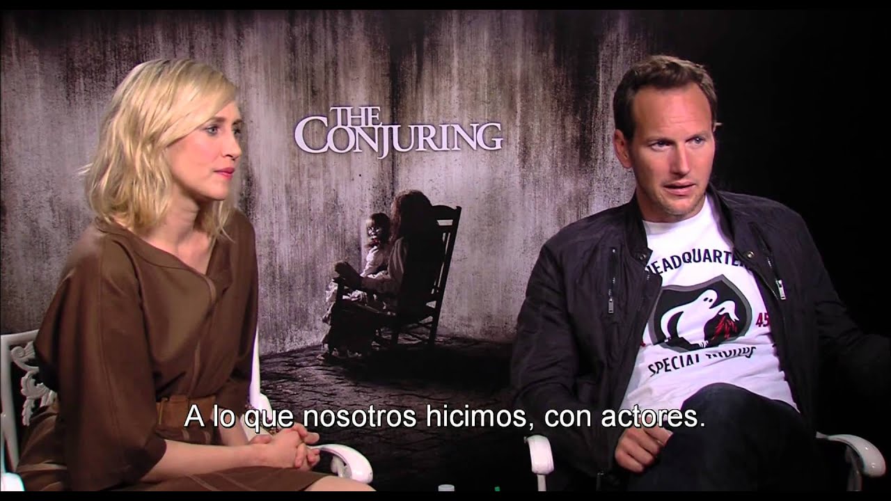 EL CONJURO - Entrevista con Vera Farminga y Patrick Wilson
