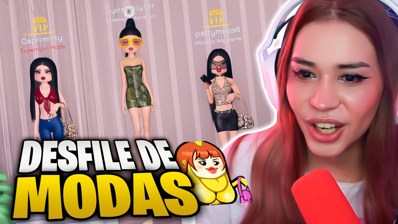 DESFILE DE STREAMERS EN ROBLOX! 😱😱