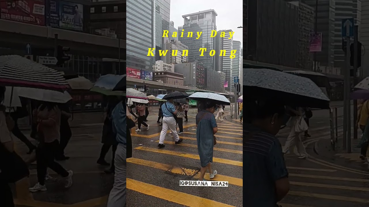 #hipwostreet #kwuntong #hongkonglife #hongkongpedestrians #rainydays #hongkong