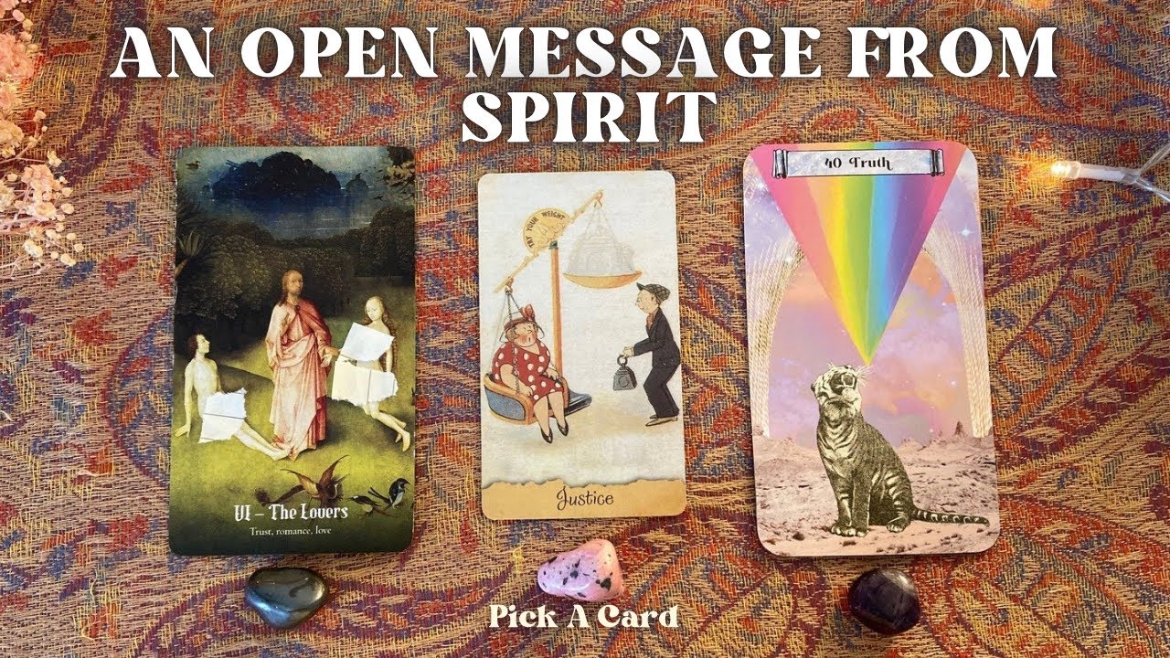 An Open Message From Spirit📃💝 *Timeless* Pick A Card | Tarot Reading