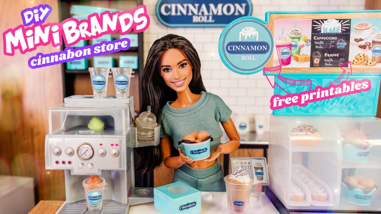 What To Do When You Are Bored? Makeover Barbie Playsets To Be Mini Brands Stores