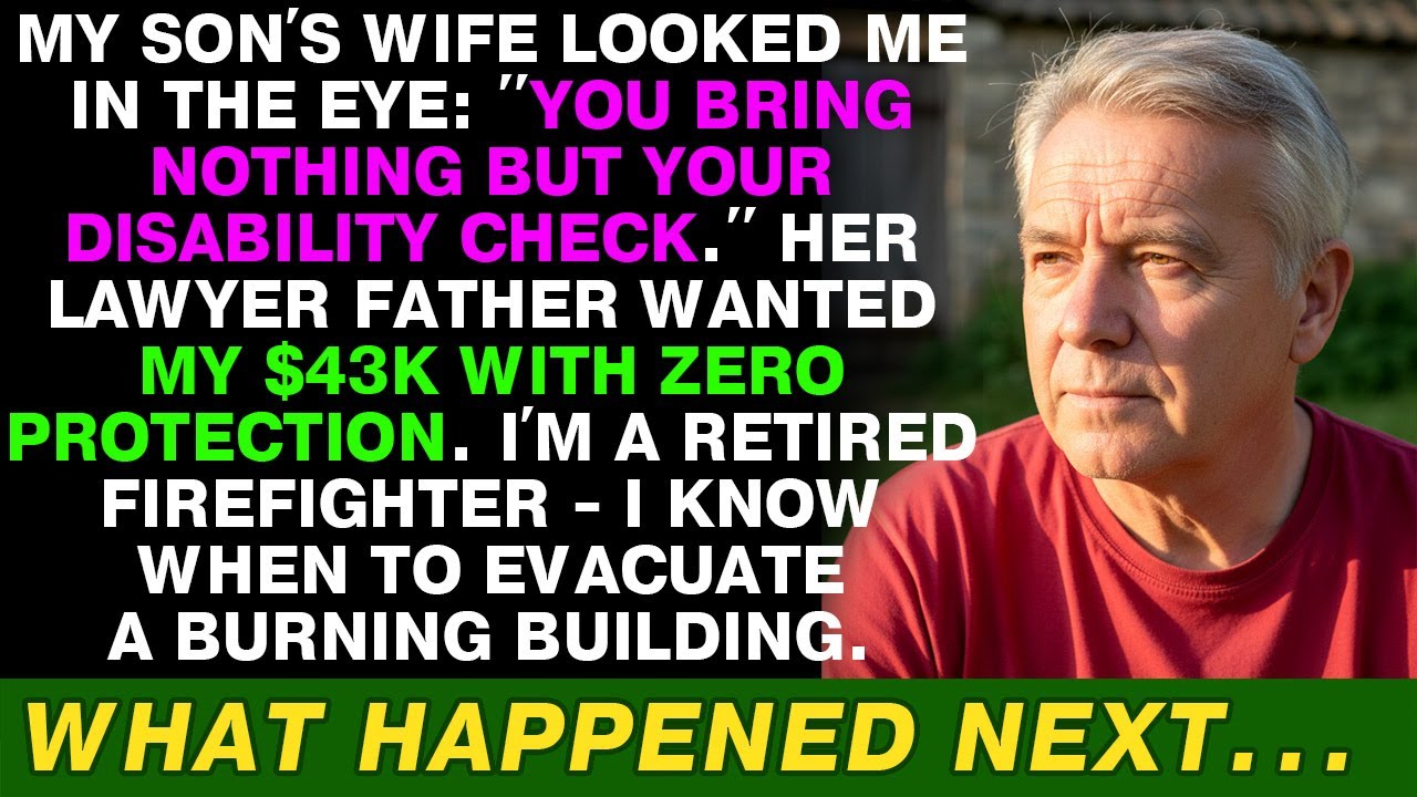 Son's In-Laws Wanted My $43K - I Said 3 Words That Froze Everyone