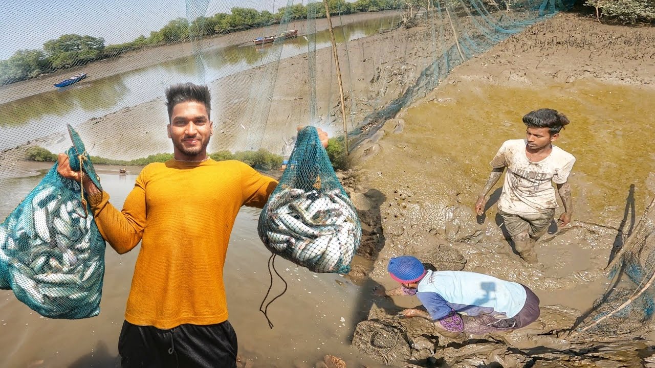खोशी ला लावला वाणा आणि वाण्याला भेटली वेगवेगली मच्छी || टोपल्या भरुण भेटली मच्छी | Fishing | बेलपाडा