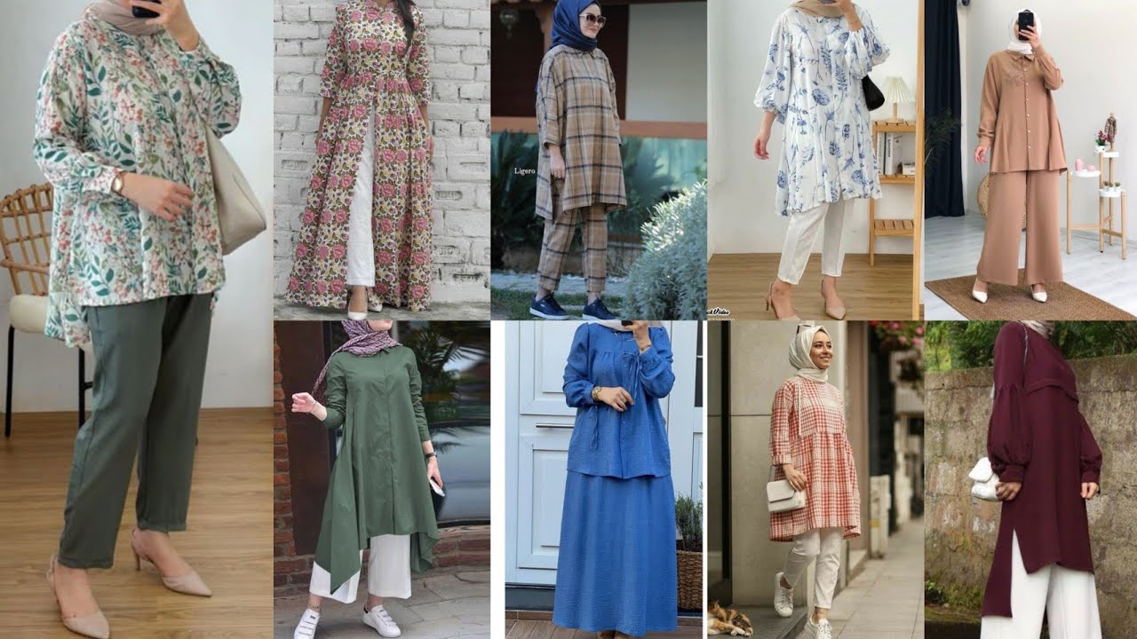 Long top designs for girls 💜