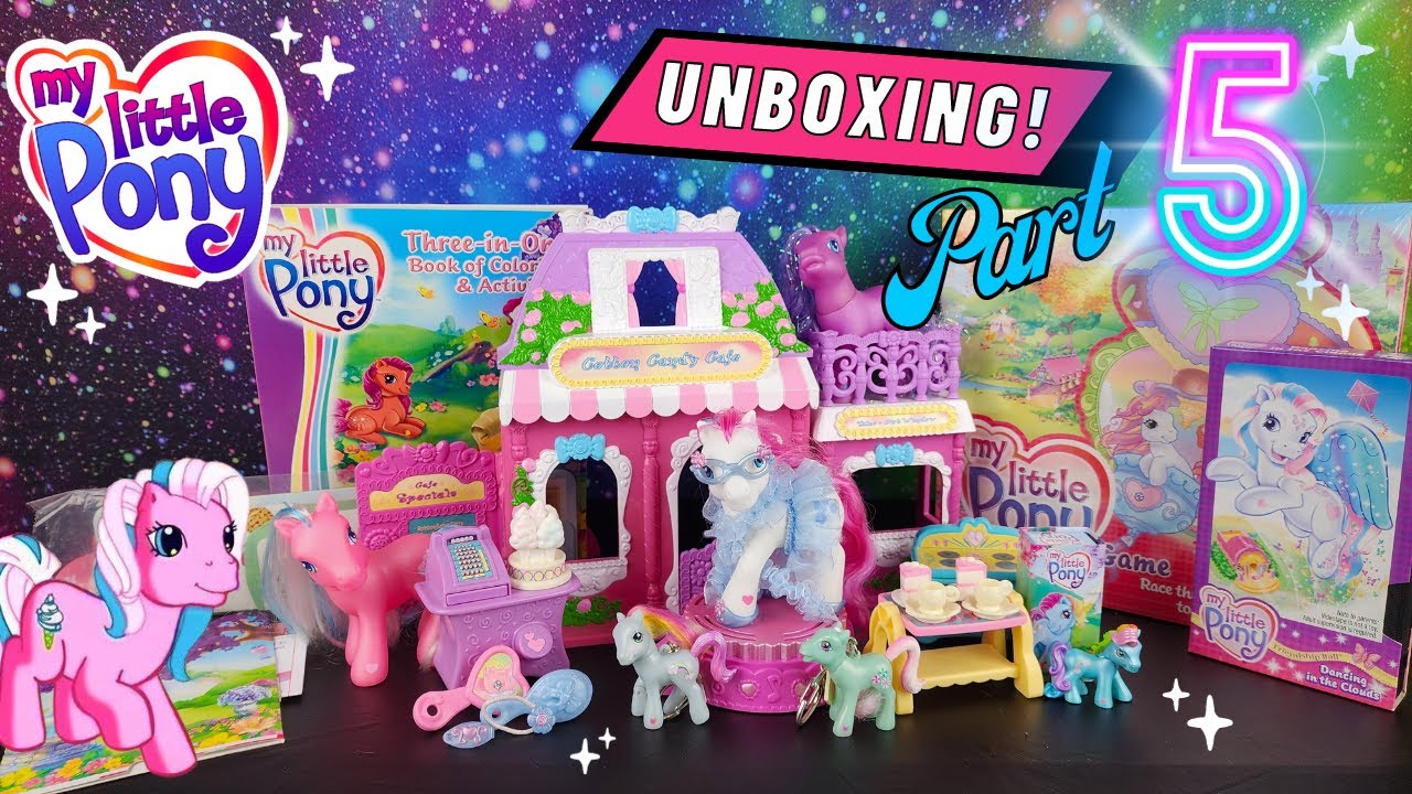 🦄🌈Rediscovering the Nostalgia: Part 5 Unboxing My Early 2000s G3 My Little Pony Collection!