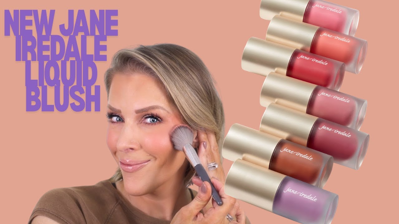 ⭐️ НОВЫЕ ЖИДКИЕ РУМЯНА JANE IREDALE — СВОТЧИ/ДЕМО ⭐️