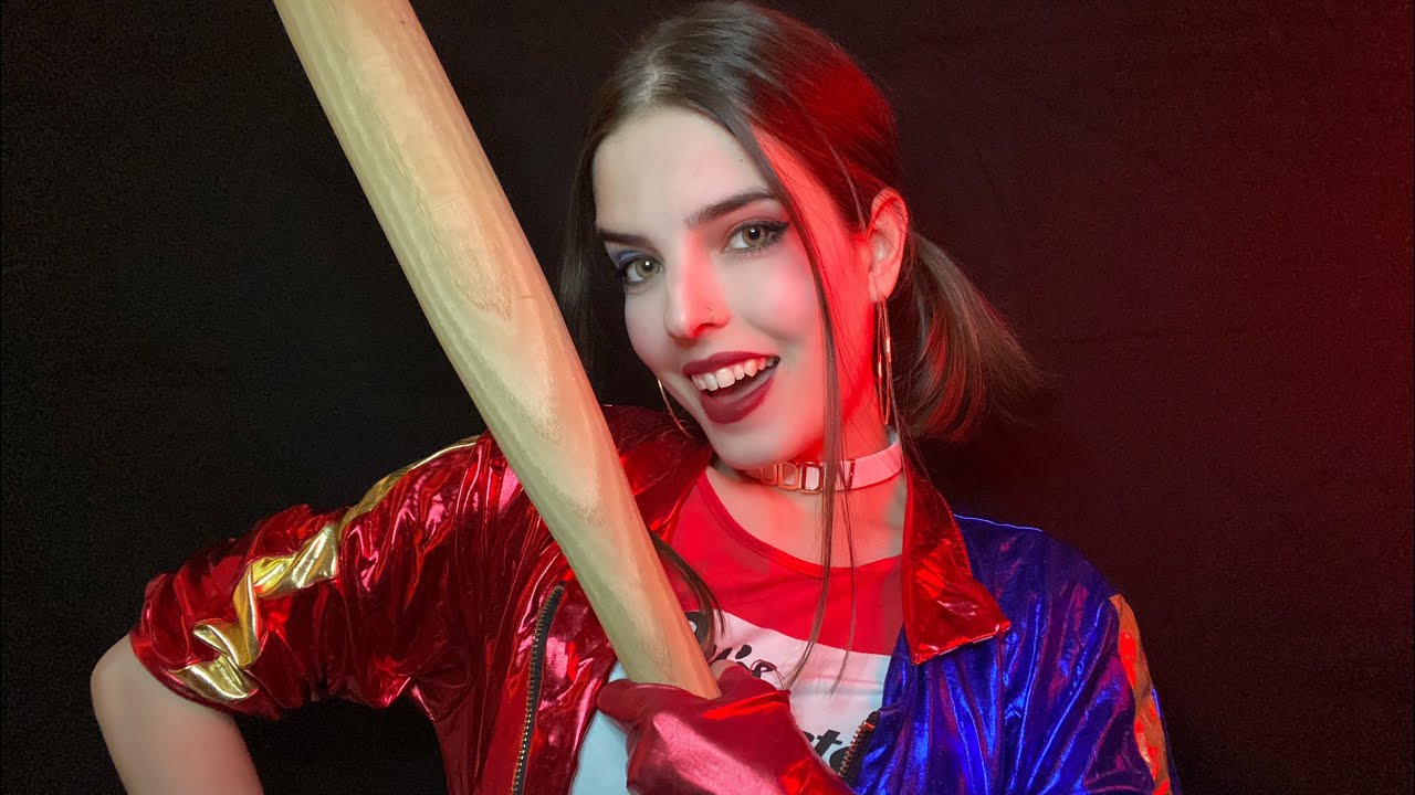 ASMR ARLEQUINA TE PEGOU!