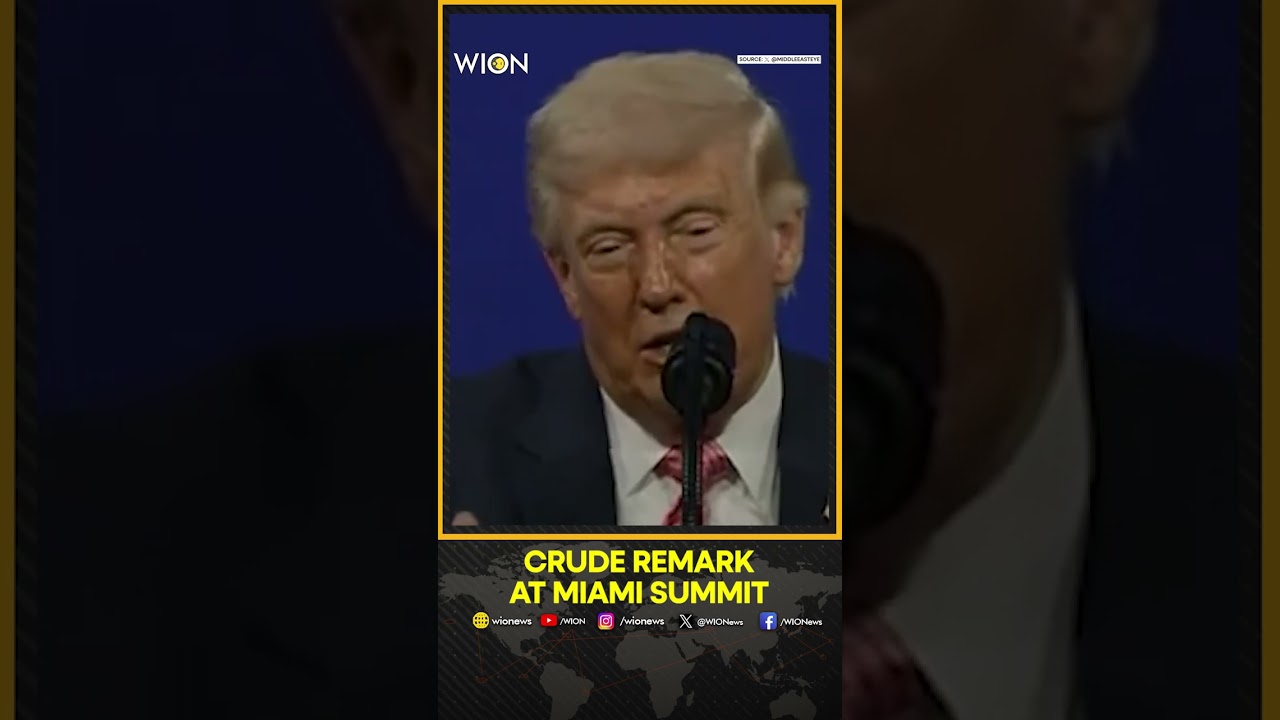 US-Iran War: Trump Says Saudi Crown Prince &lsquo;Kissing My A&rsquo; At Miami Summit | WION