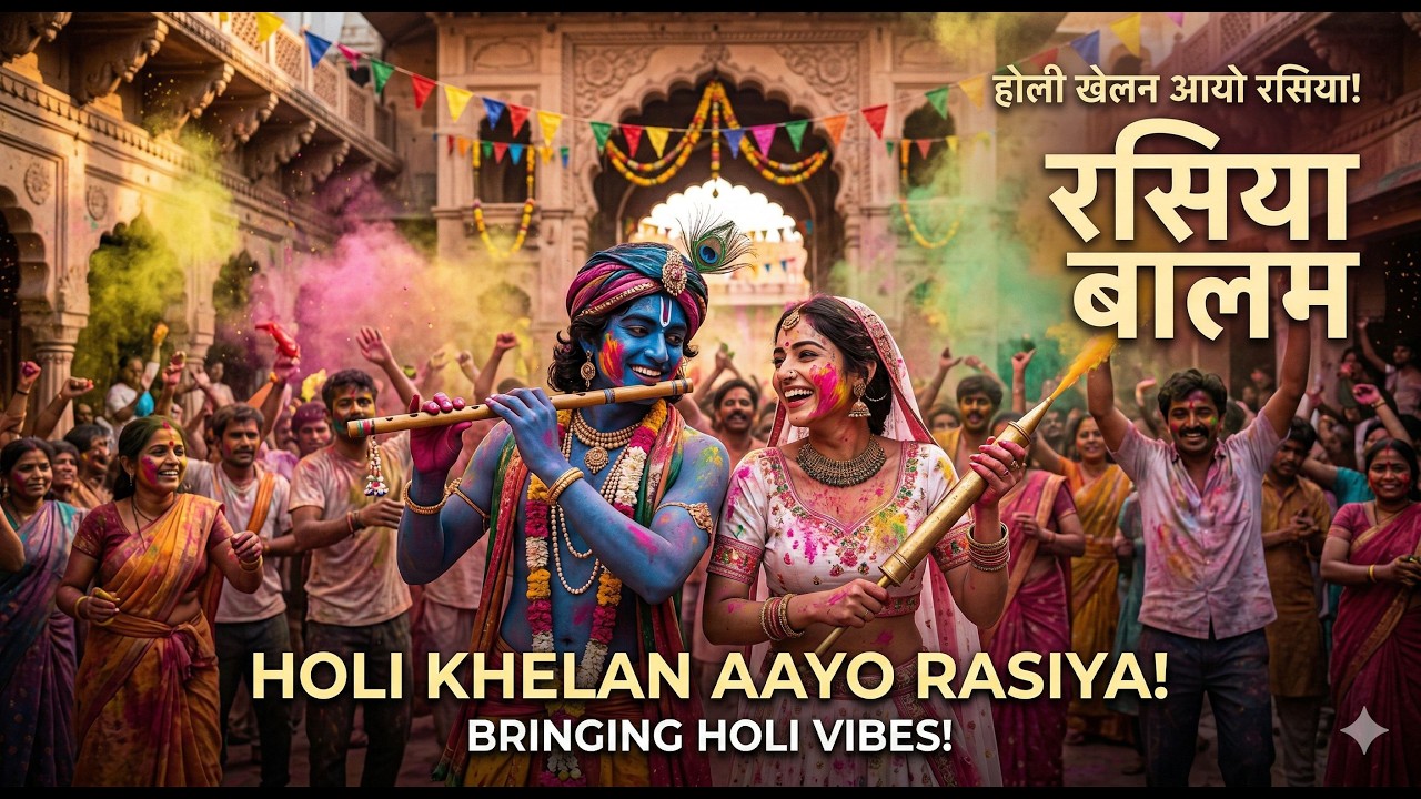 होली खेलन आयो रसिया! Holi Khelan Aayo Rasiya | Braj Ki Holi Special 2026 🎨