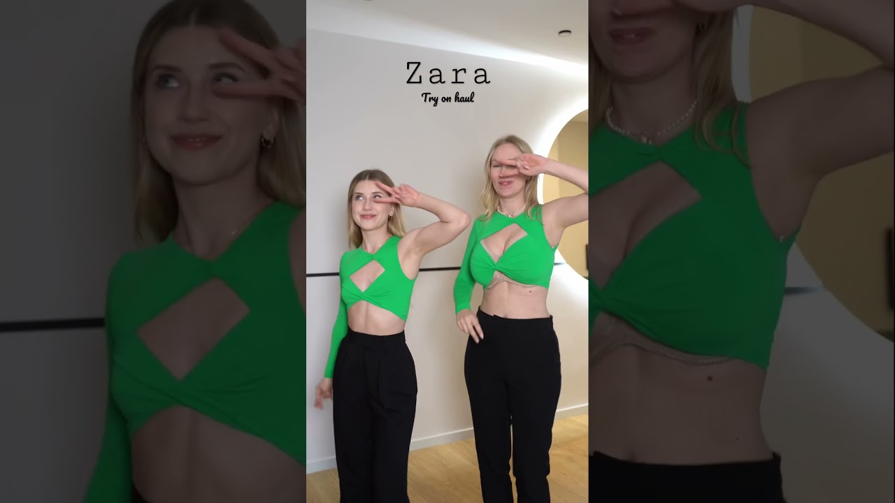 MAŁY VS DUŻY BIUST - #mierzemy letnie topy z Zary 💥