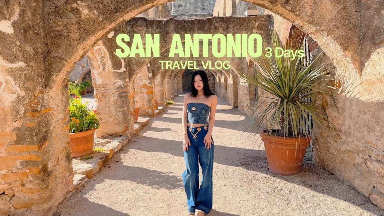 SAN ANTONIO VLOG | Exploring the city, history and food