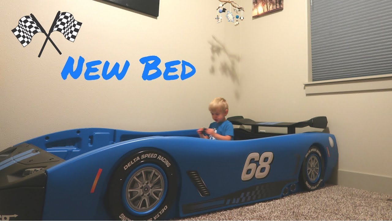 Toddler RACE CAR Bed