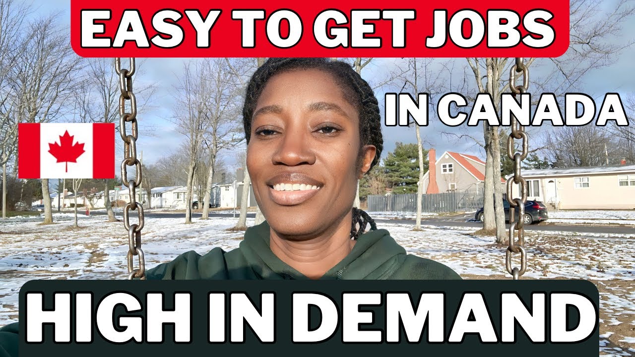 THESE ARE THE EASIEST JOBS TO GET FOR IMMIGRANTS COMING TO CANADA 🇨🇦 HIGH IN DEMAND JOBS