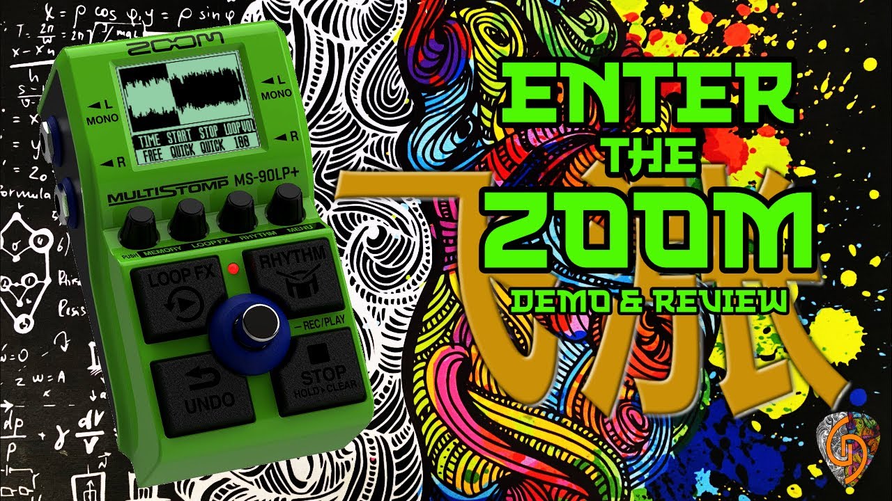 Enter The Zoom MultiStomp MS-90LP+ Phrase Looper Demo Review