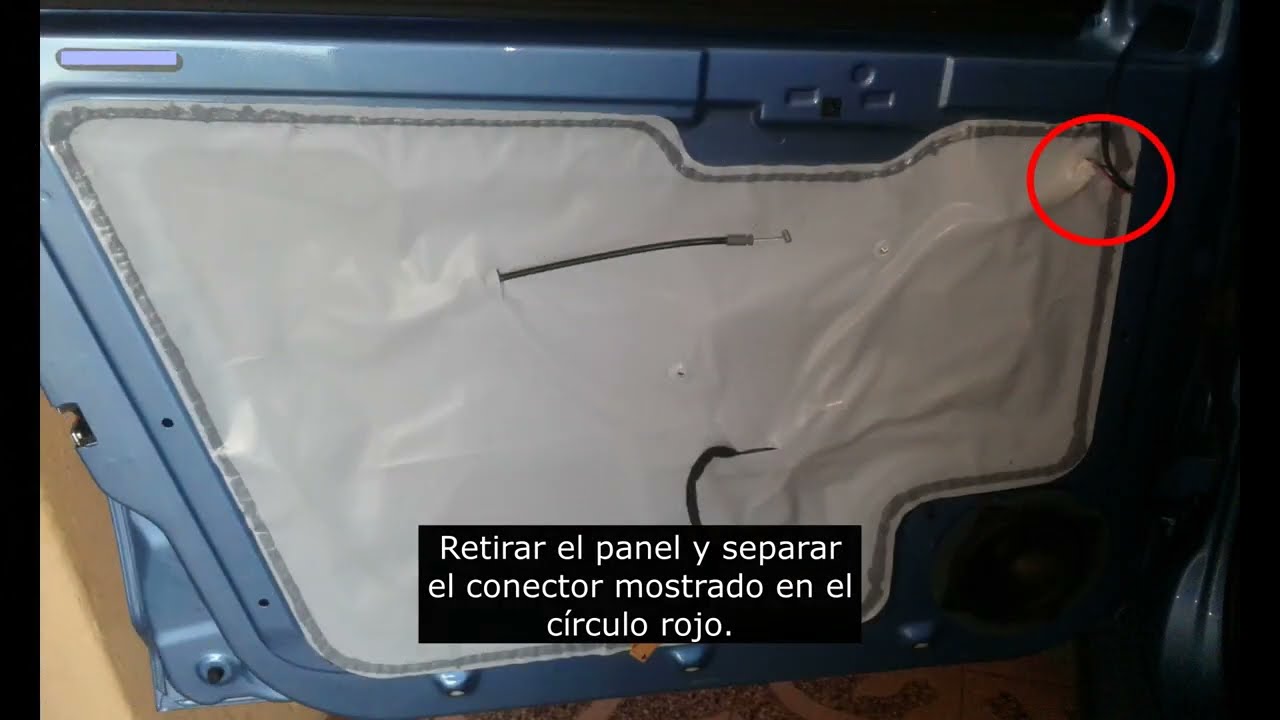 Eliminar ruidos en puertas del tiggo 2