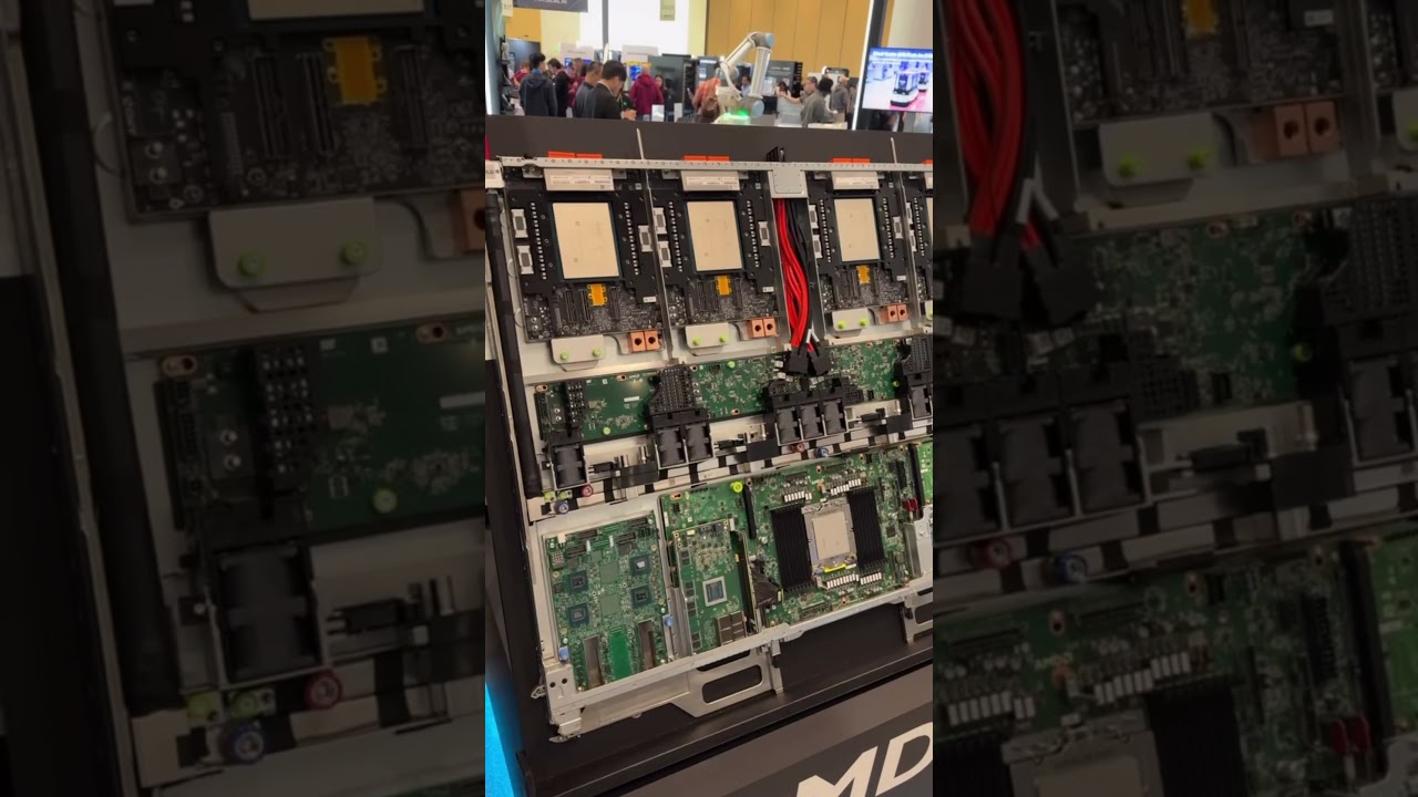 Внутри AMD Helios: 72 GPU MI455X с полным жидкостным охлаждением