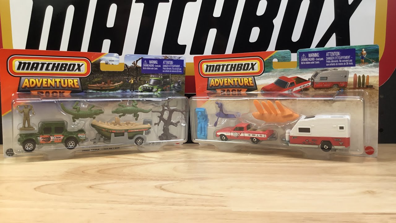 Matchbox 2025 Adventure Packs: Ranchero, Swamp Raider