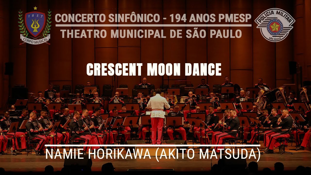 Banda Sinfônica - Crescent Moon Dance - Theatro Municipal de São Paulo