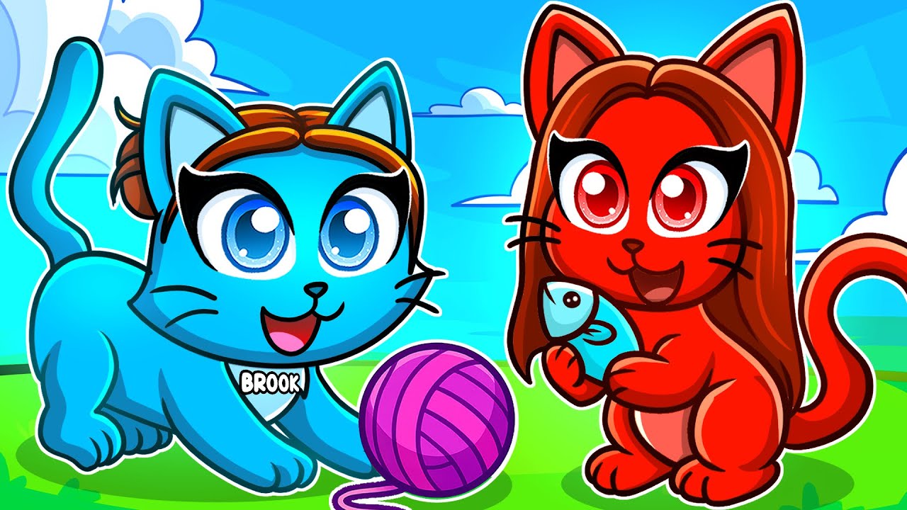 Создайте СЕМЬЮ КОТЯТ в Roblox!!