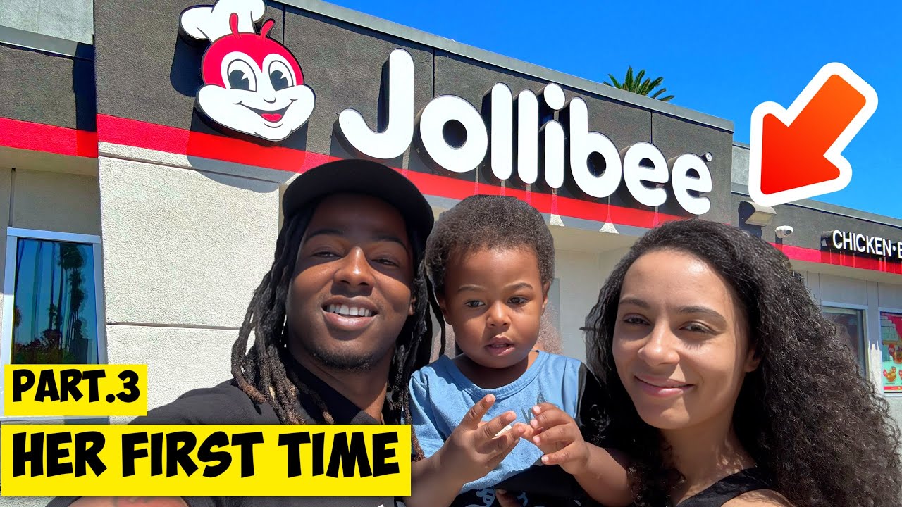 I Brought My Girl to Jollibee for the First Time & We Tried It ALL