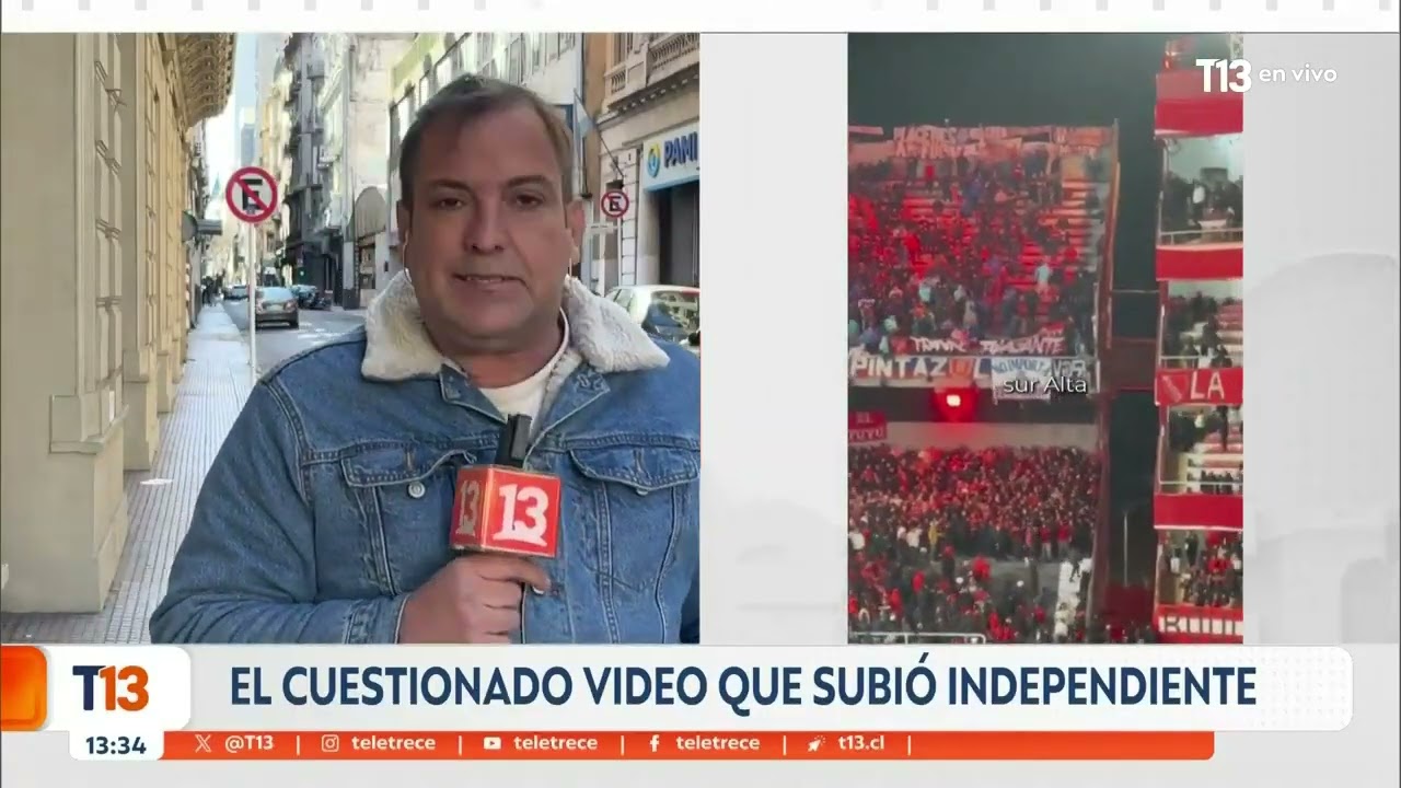 El cuestionado video que subió Independiente tras incidente entre hinchas