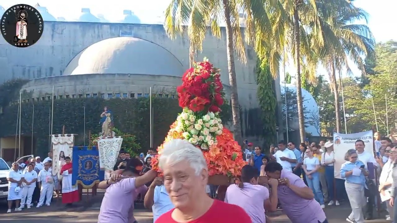 Mocito de Santo Domingo de Guzmán visita la Catedral de Managua (2025)