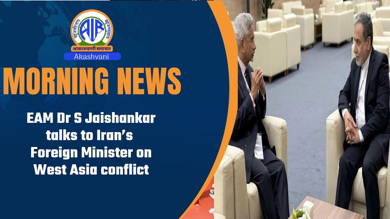 EAM Dr S Jaishankar talks to Iran’s Foreign Minister on West Asia conflict। 11 March 2026