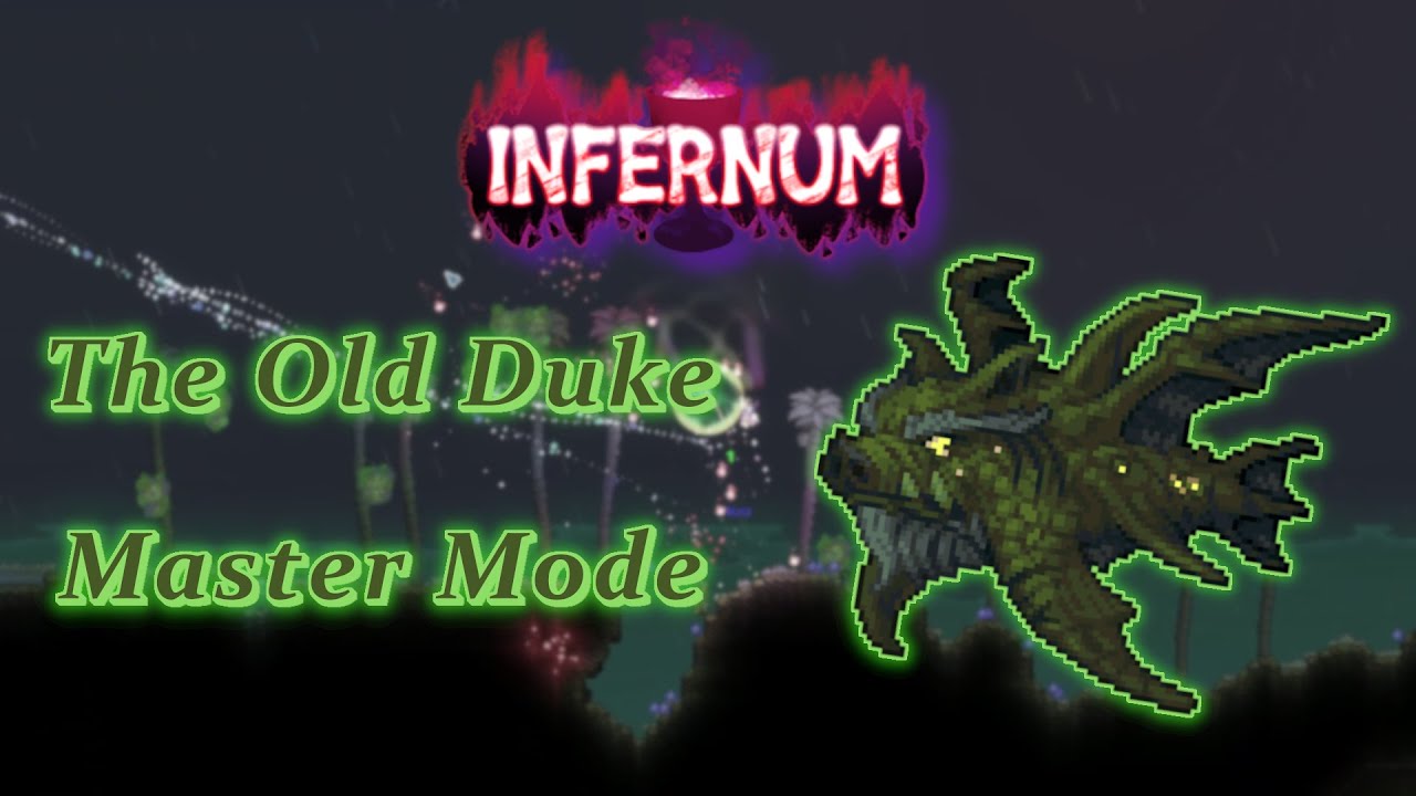 Old Fish Is A SPEED DEMON | The Old Duke - Master Mode | Terraria Infernum Mode
