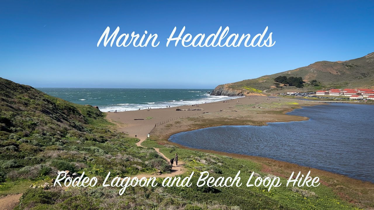 Marin Headlands Hike - Rodeo Lagoon & Beach Loop - 4K