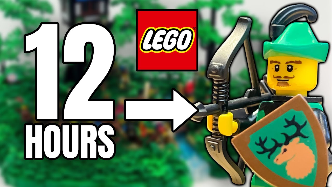 Могу ли я построить «Пир лесников» из LEGO за 12 часов?!