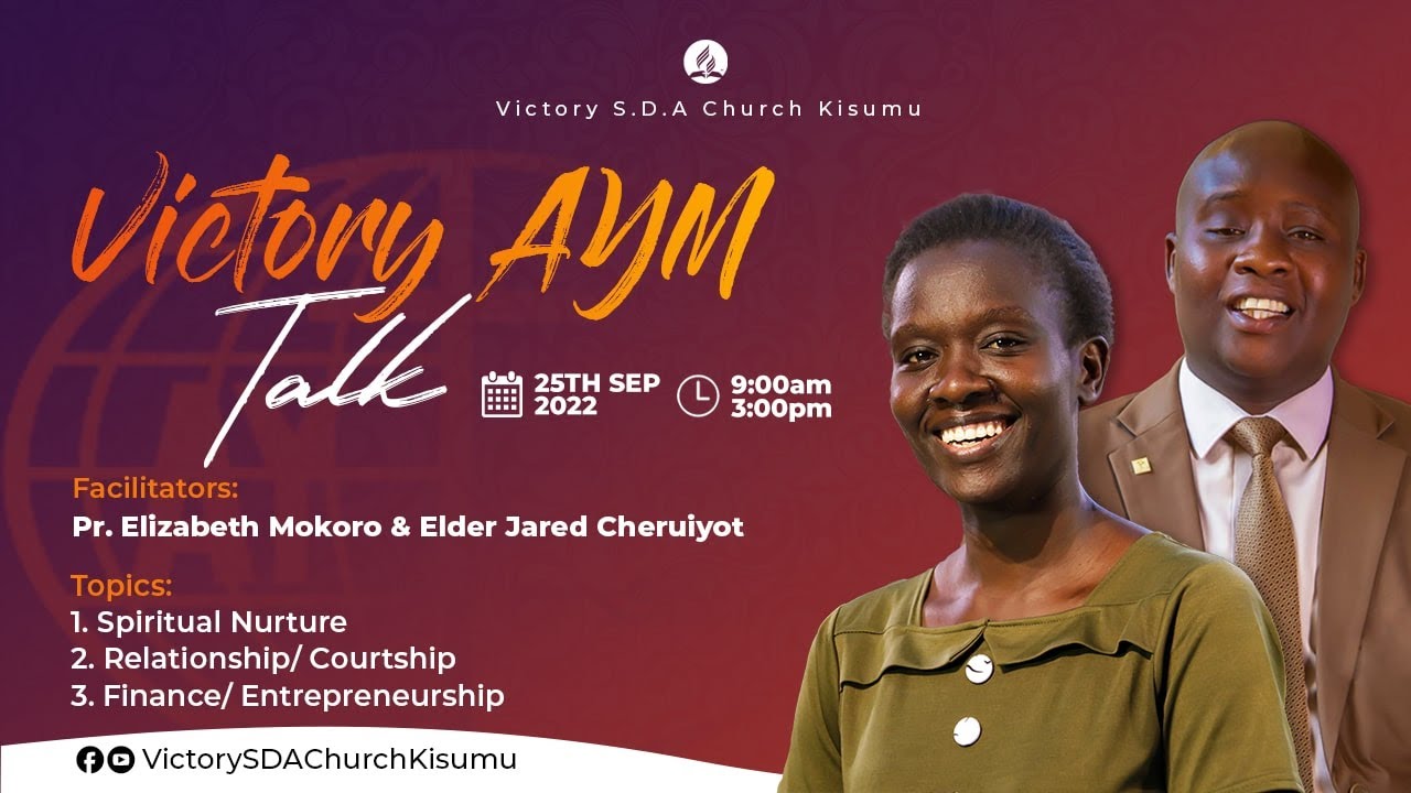 YOUTH TALK | Pr. ELIZABETH MOKORO | VICTORY S.D.A CHURCH