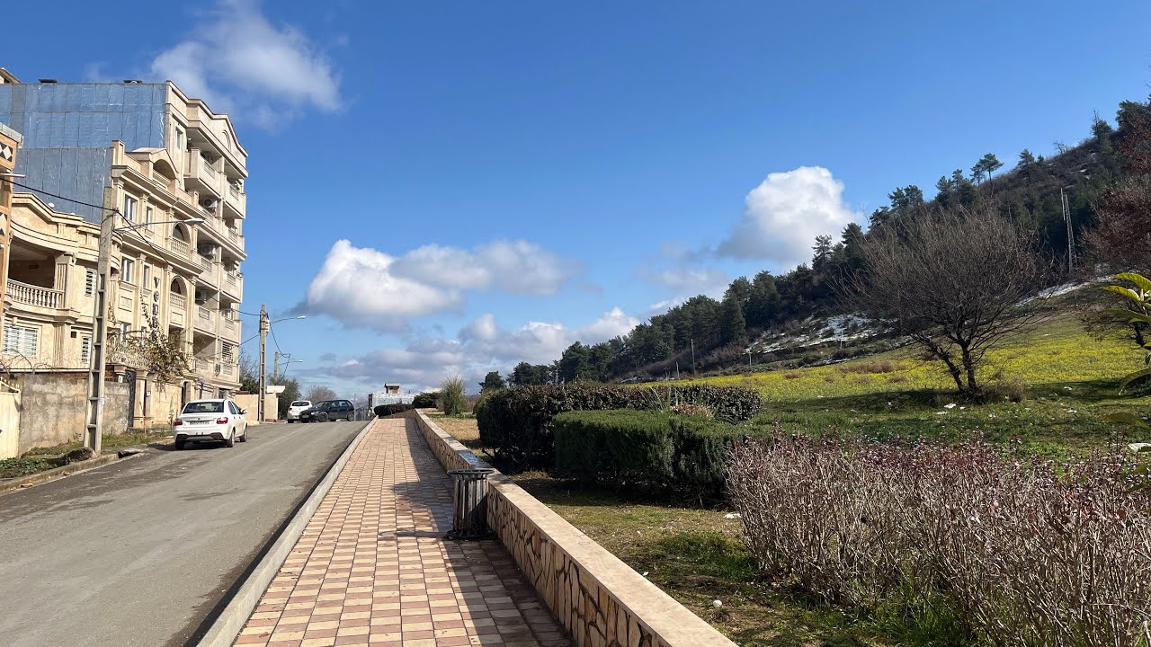 Beautiful Walk on Aliabad Katul Health Road | Golestan Province , Iran #NatureWalk