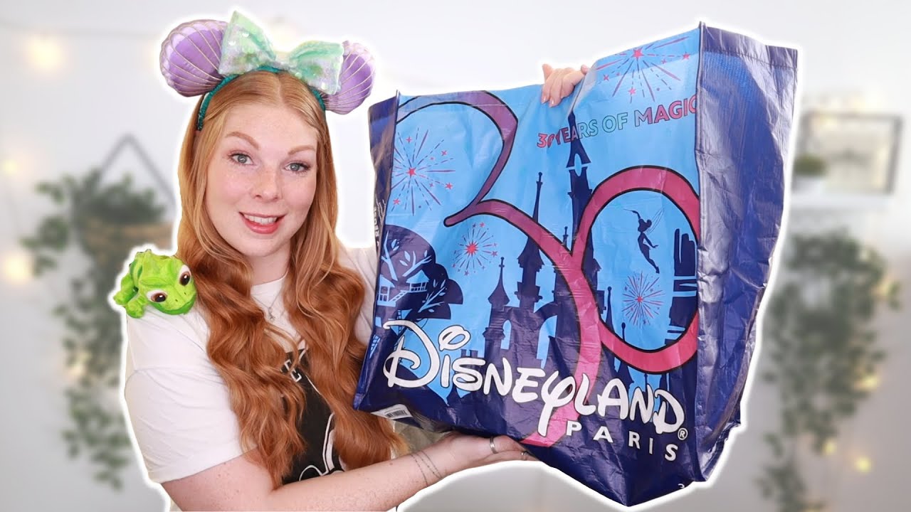 HUGE Disneyland Paris Haul 2023 | Unboxing Magic from the Happiest Place on Earth! 🐭💕