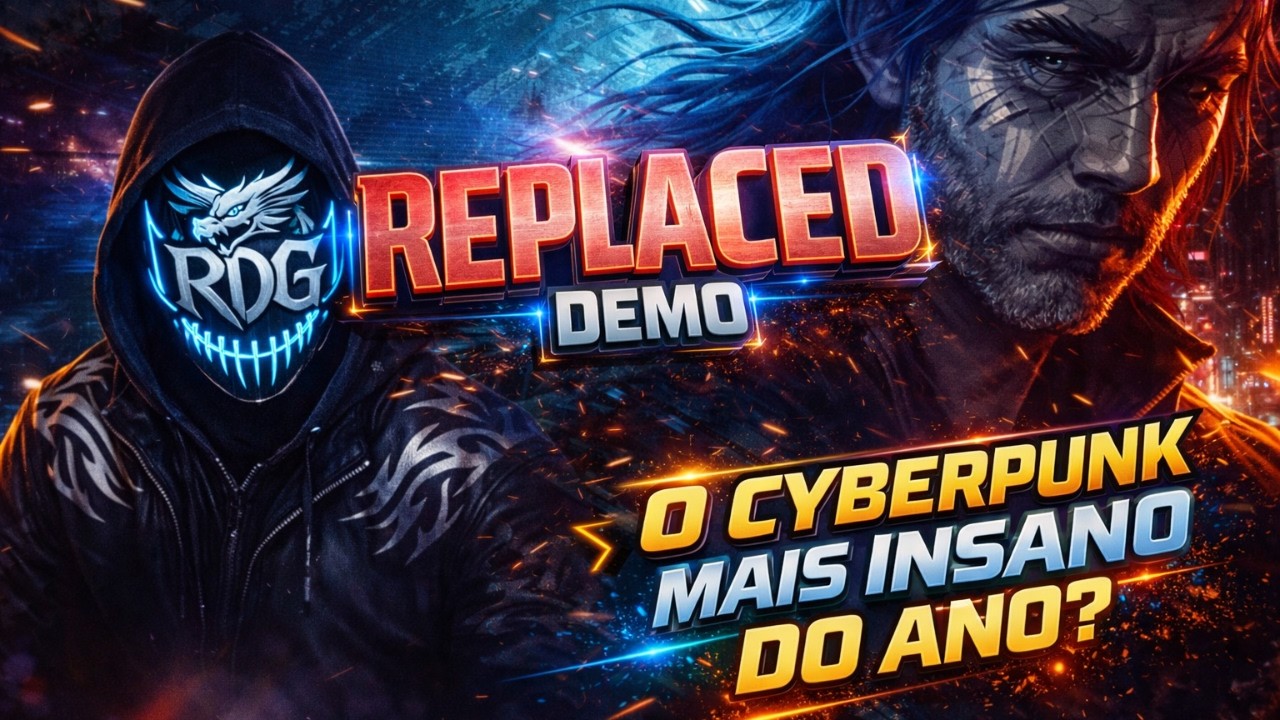 REPLACED é o NOVO Cyberpunk 2077 2D? 😱🔥 | Testando a Demo #Replaced #cyberpunk