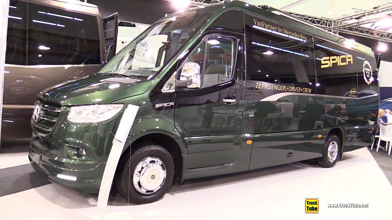 2020 Mercedes Sprinter Car Bus Spica Grand Tourer - Exterior Interior Walkaround