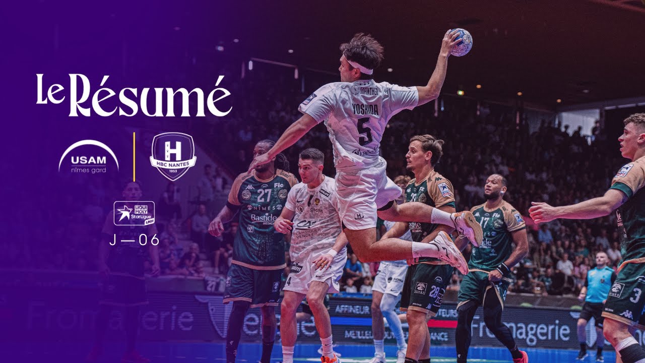 USAM Nîmes - HBC Nantes (31-38) : le résumé
