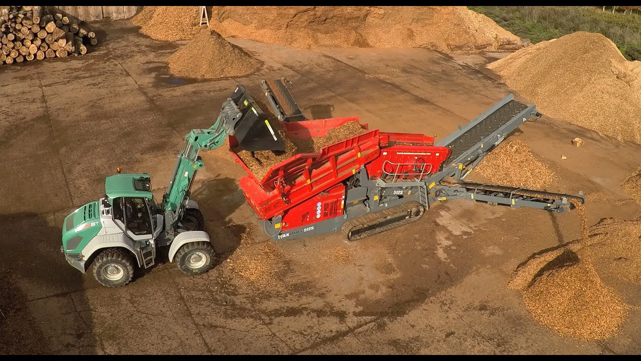 KL55.8T in the wood yard! 4K