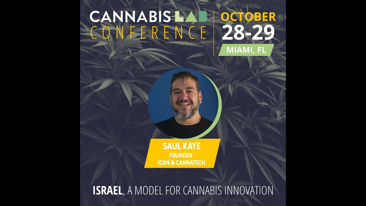 Saul Kaye, Cannabis Lab Conference Keynote
