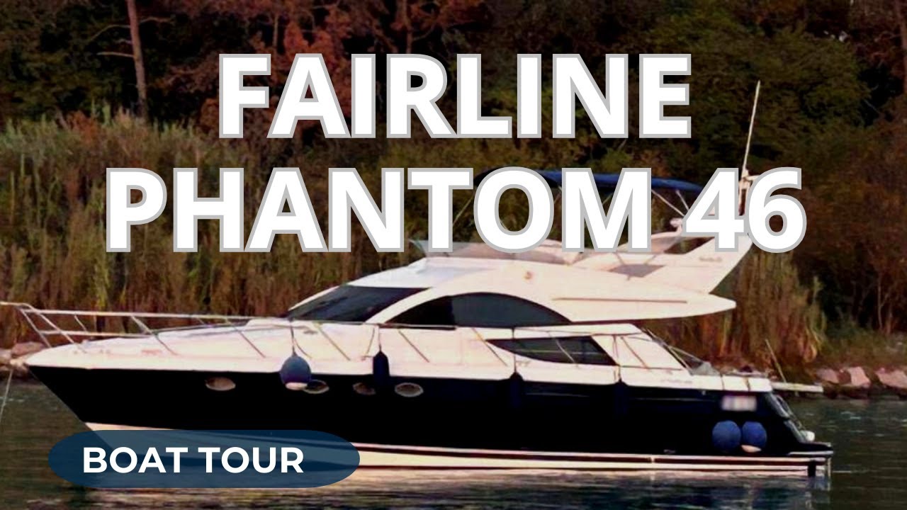 🇮🇹 BOAT TOUR - FAIRLINE PHANTOM 46 (2001) - ITALY