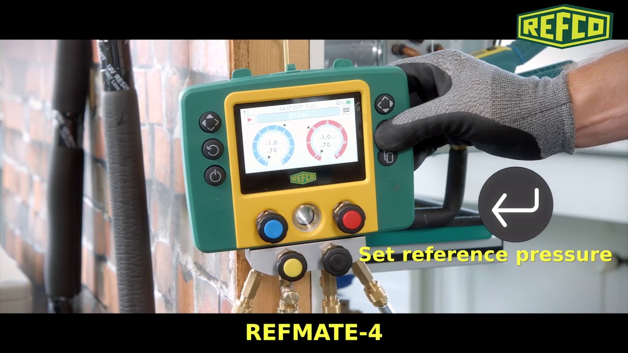 Електронен / Дигитален манометър REFCO REFMATE -  REFCO България