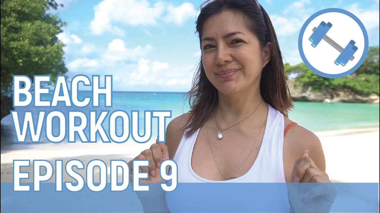 Fitness: Beach Workout // Alice Dixson