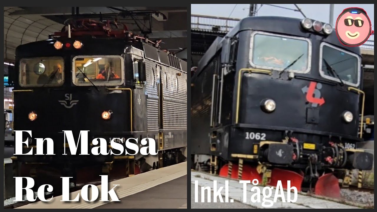 En Massa Rc Lok Inkl. TågAb