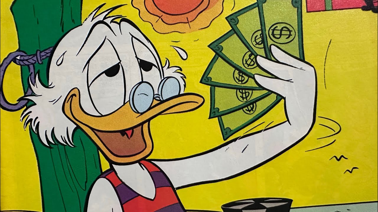 Неразрушимое стекло + рыба в качестве валюты: Дядя Скрудж № 156