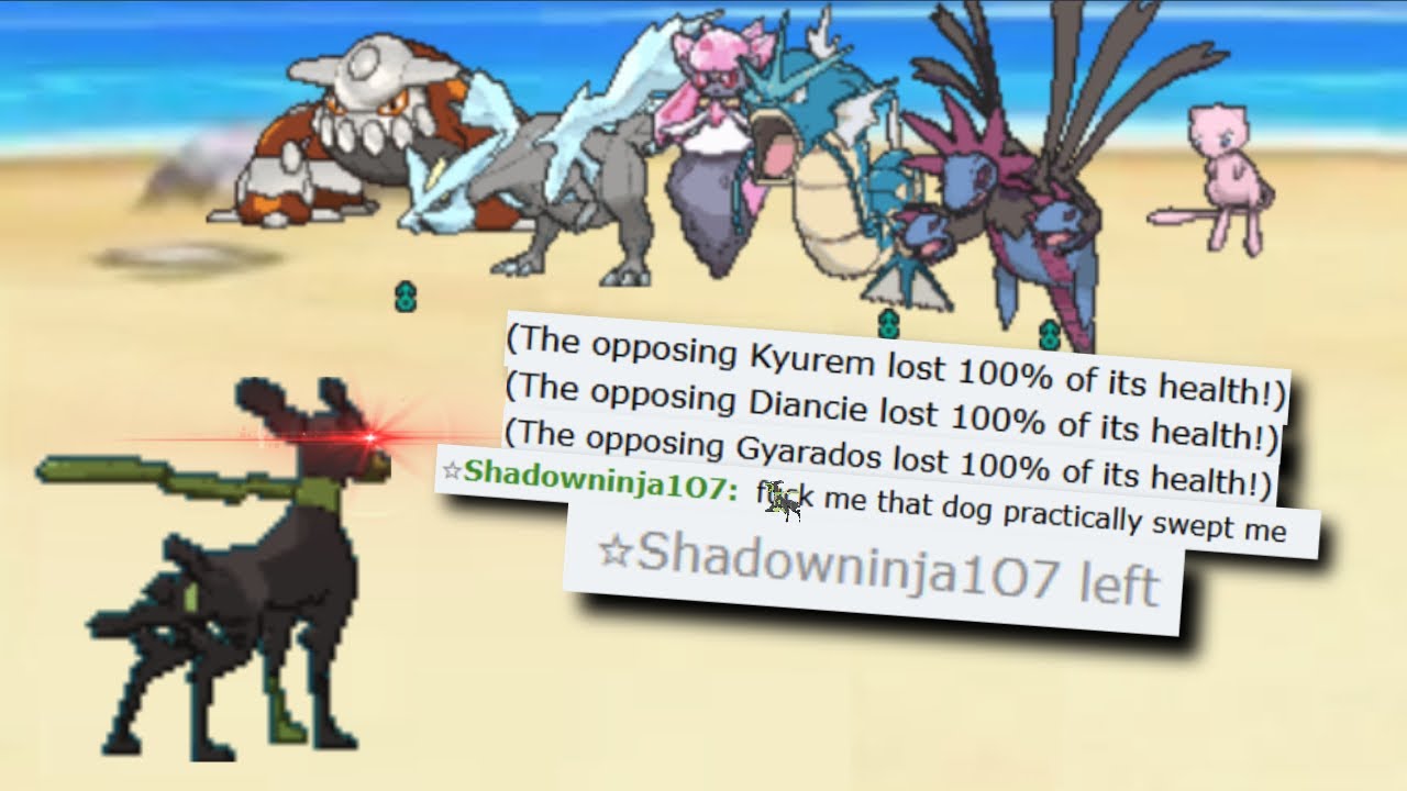 ZYGARDE 10% DESTROYS SALTY LEGENDARY SPAMMER!
