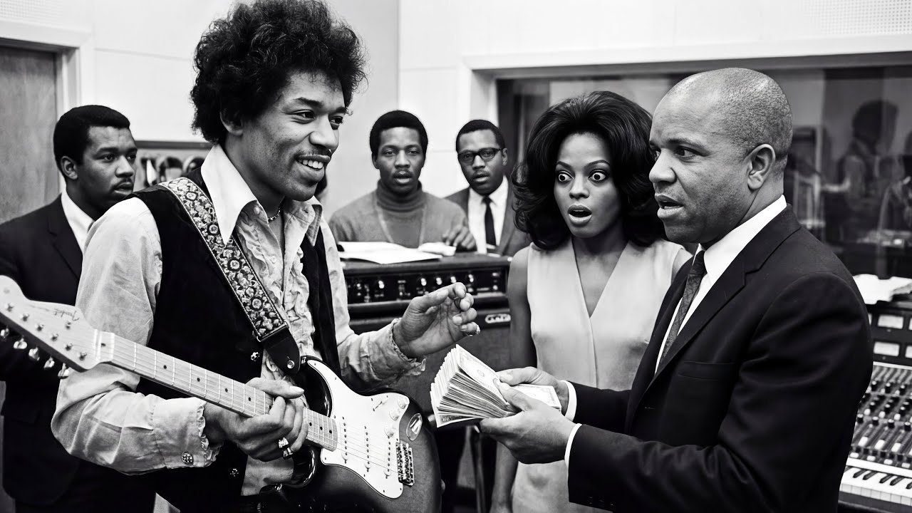 Berry Gordy Offered Jimi Hendrix MILLIONS - His 4-Word Response Left Diana Ross SPEECHLESS