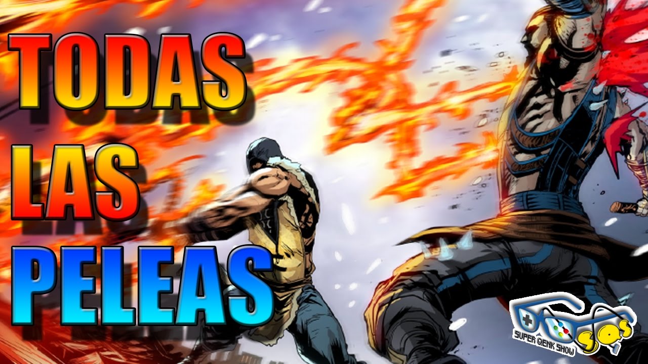 Sub-zero vs Scorpion - TODAS las peleas que han tenido | SQS
